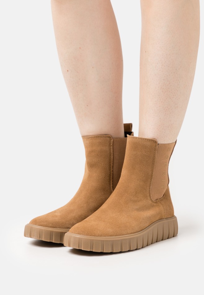 Bottines à Plateforme Gabor | Rose Foncé Exclusif/naturel